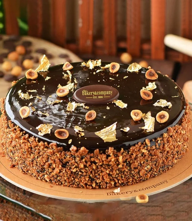 Chocolate Hazelnut Cake by Bakery & Company