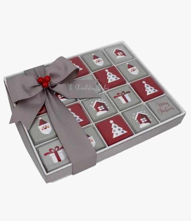 Christmas Santa Trees Chocolate Box - 1