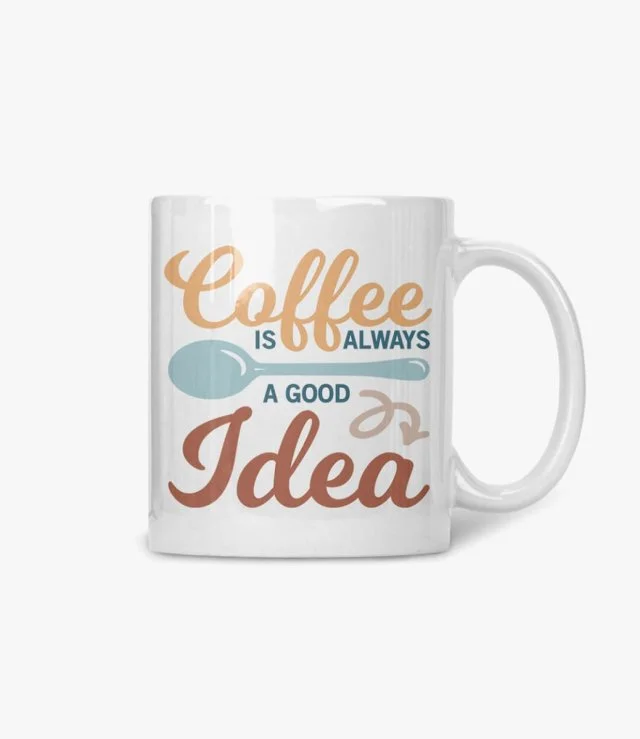 كوب القهوة دائمًا فكرة جيدة