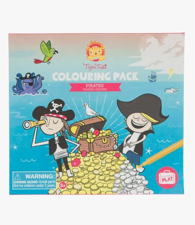 Colouring Pack - Pirates By Tiger Tribe
