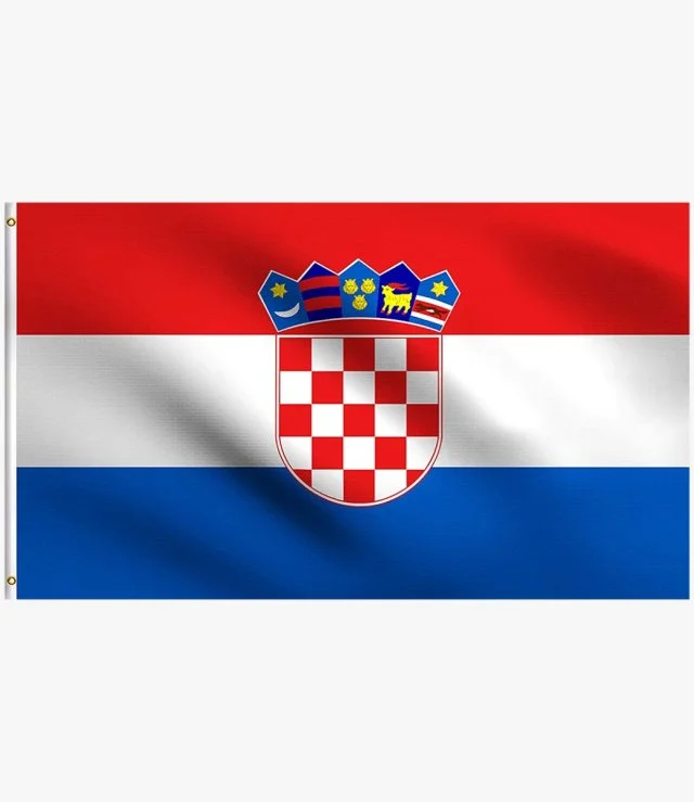 Croatia Fabric Flag