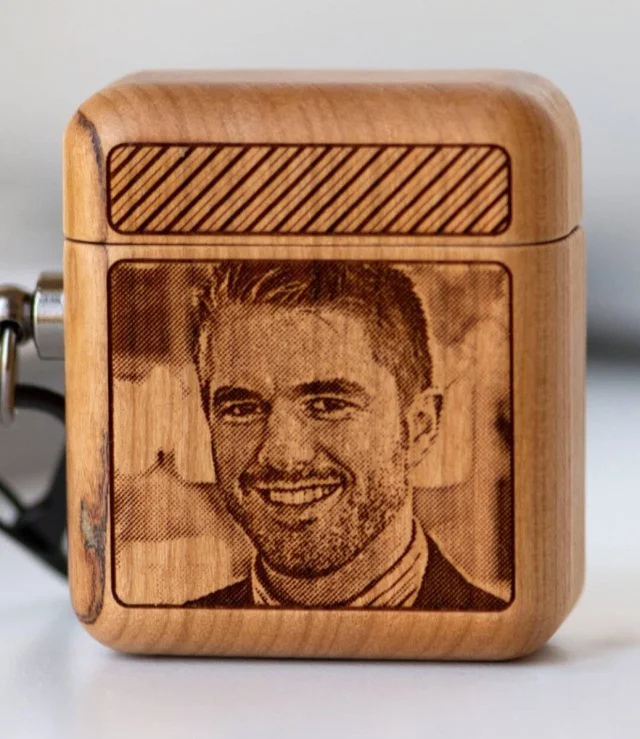 Customized Wooden Airpod Case