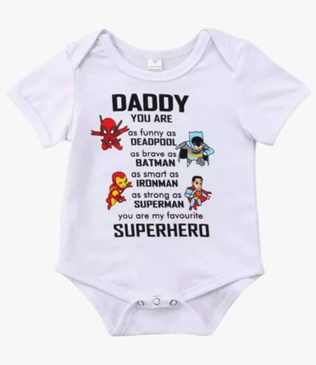 Dad Superhero Bodysuit