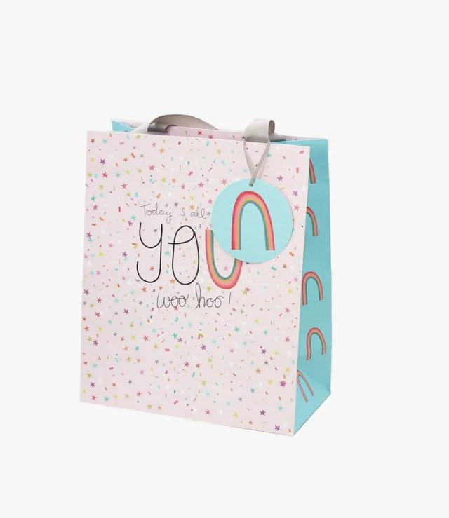 Dreams Sprinkles Portrait Bag by Belly Button