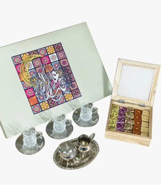 Eid Perfection - Sweets and Tea Gift Set