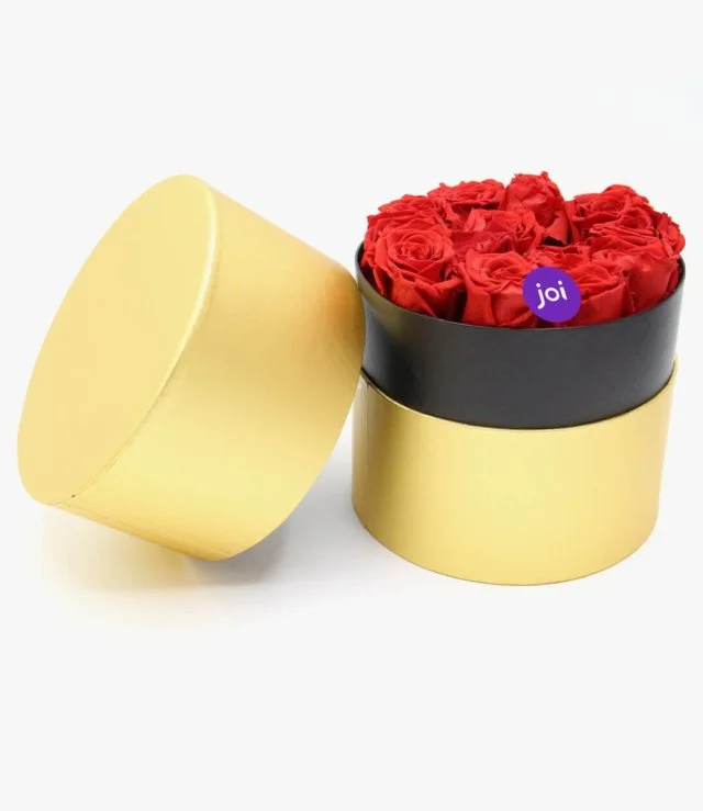 Extraordinary Golden Rose Box 