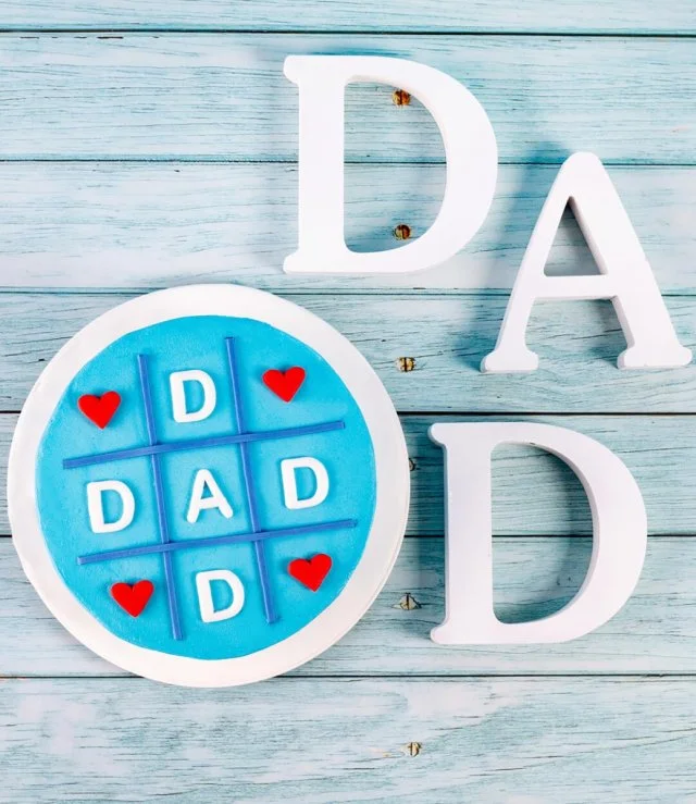 Father's Day DAD Cake by Cake Social