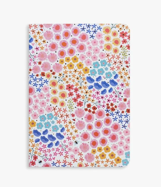 Flower Bomb A5 Notebook by Belly Button