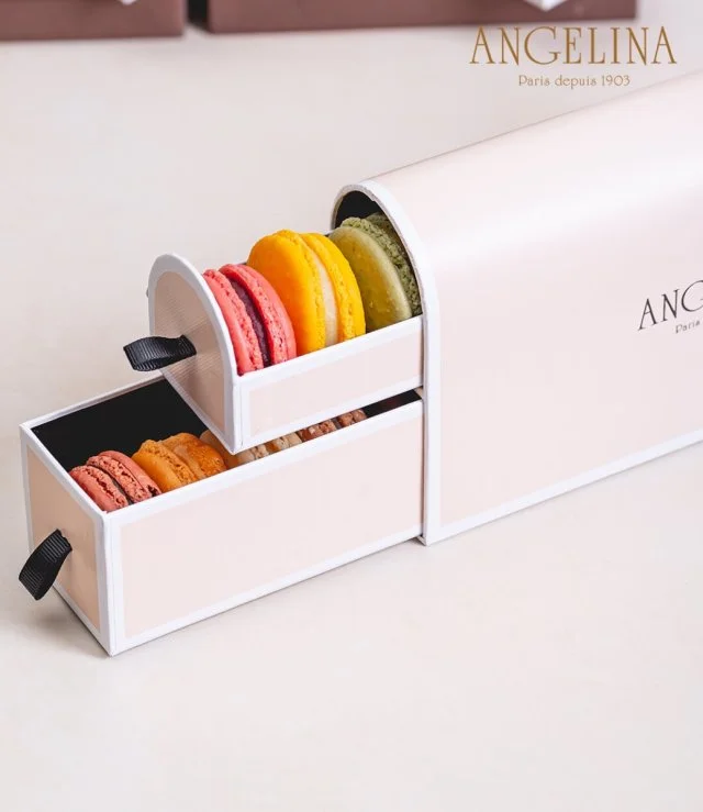 French Macaron Box by Angelina - 18 Pcs