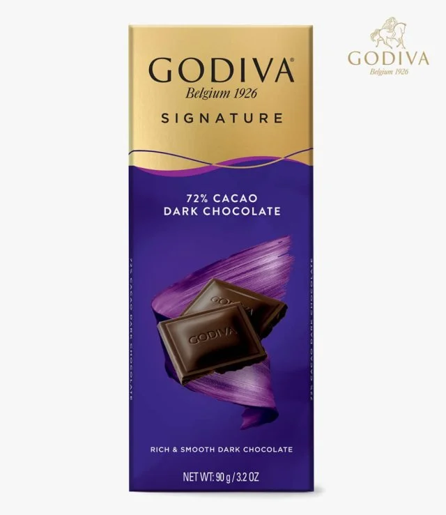  Signature 72% Cacao Dark Chocolate By Godiva