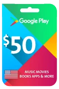 Google Play Gift Card - USD 50