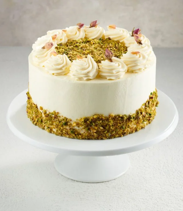 Green Velvet Pistachio Cake By Cake Social