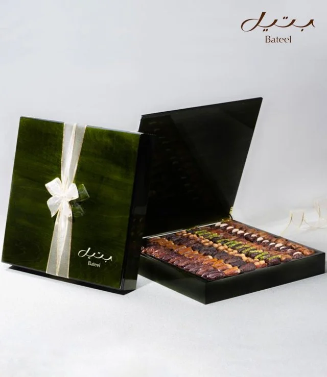 Green Wood Box Large By Bateel