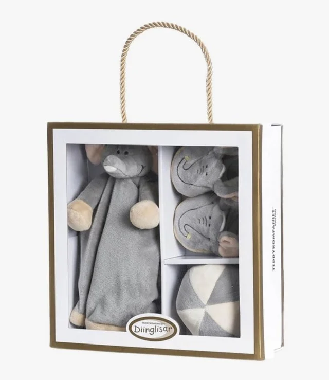 Grey Elephant Giftbox by Elli Junior