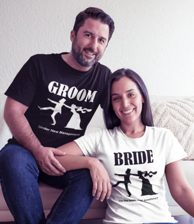 Groom & Bride T-shirts