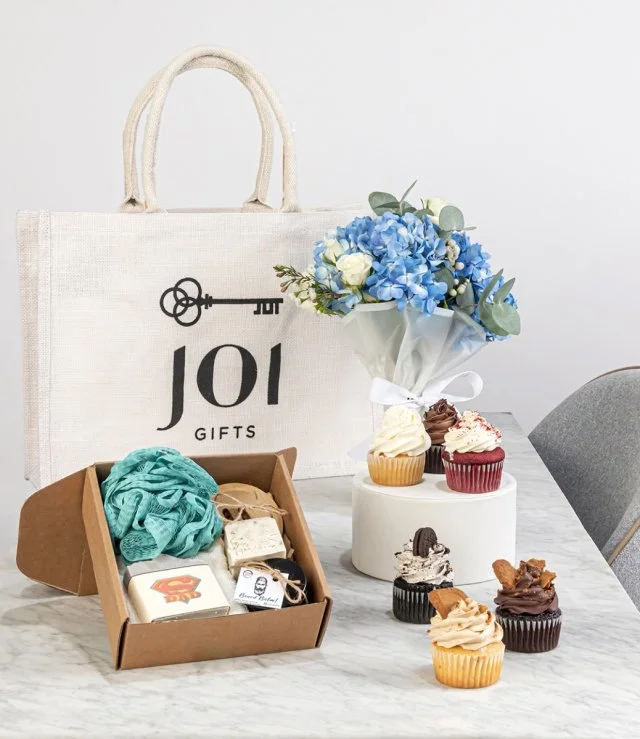 Happy Birthday Dad Bundle of Joi Gifts Tote