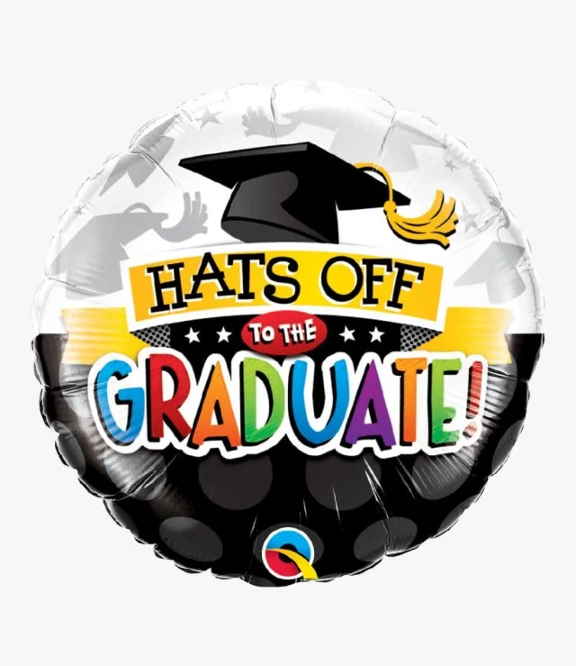 Hats off to the Graduate! Balloon