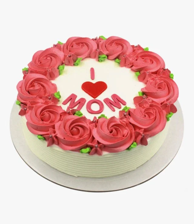 I Love Mom Cake By Mister Baker