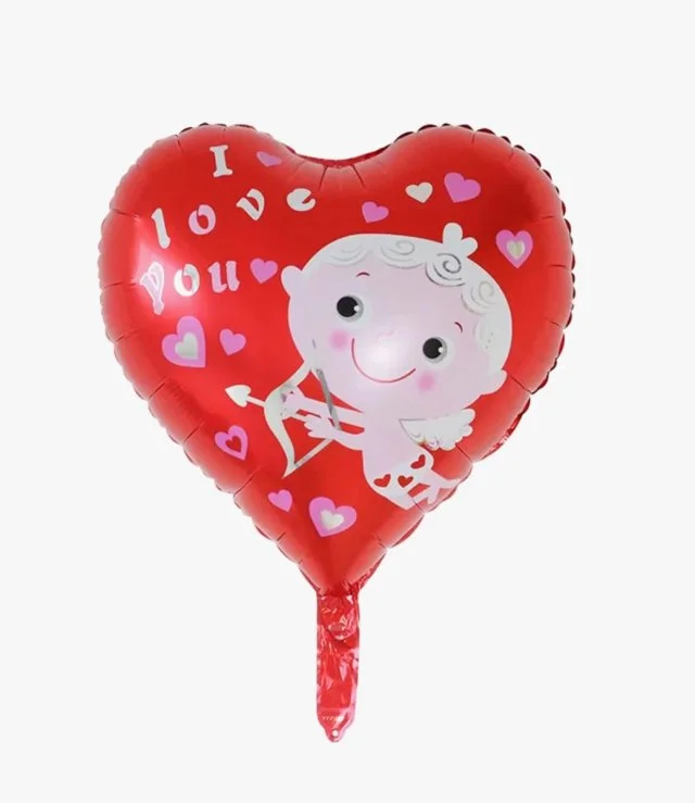 I Love You Helium Foil Balloon