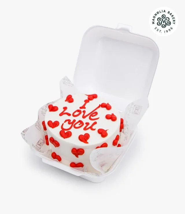 I Love You Lunch Box  Cake By Magnolia