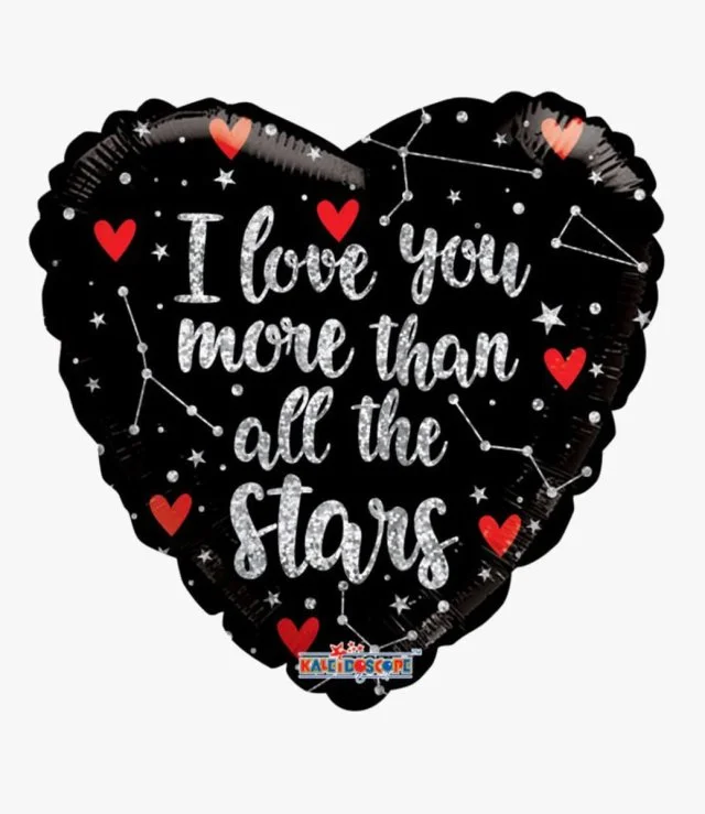 I Love You More Than All The Stars Balloon 
