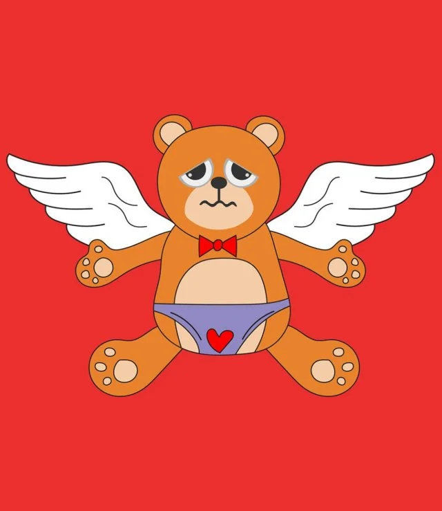 Kawaii Red Bear Limited Edition NFT By Ouss Billy