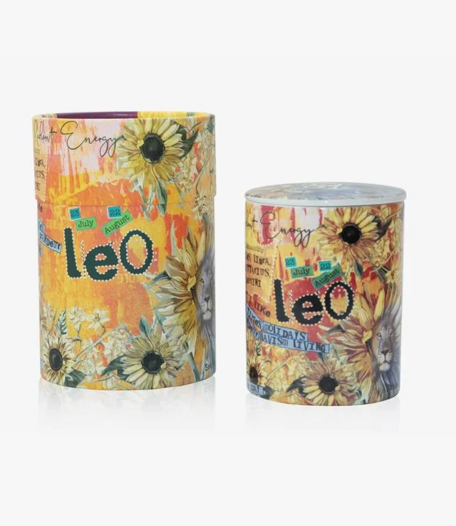 Leo Sign Candle