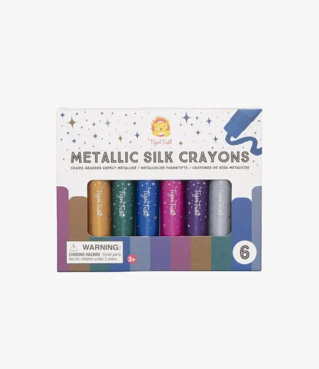 Metallic Silk Crayons by Tiger Tribe