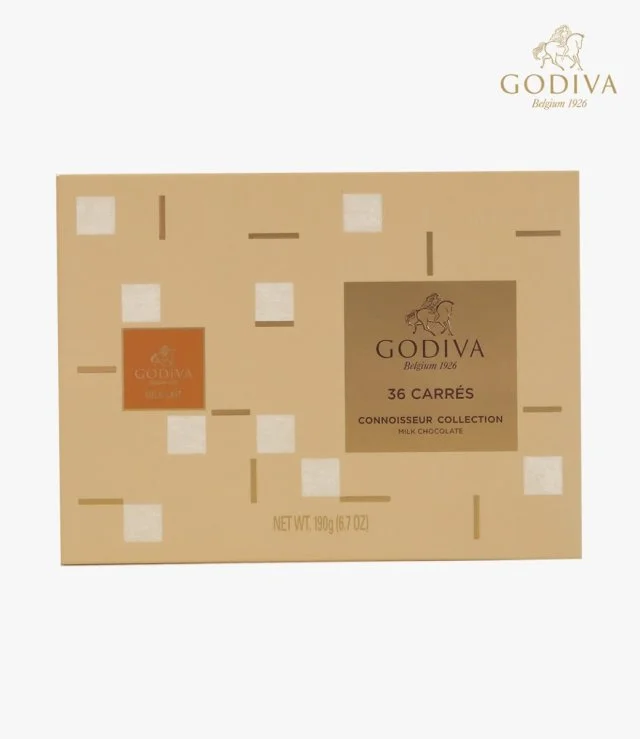 Milk Chocolate Carres By Godiva 36pcs