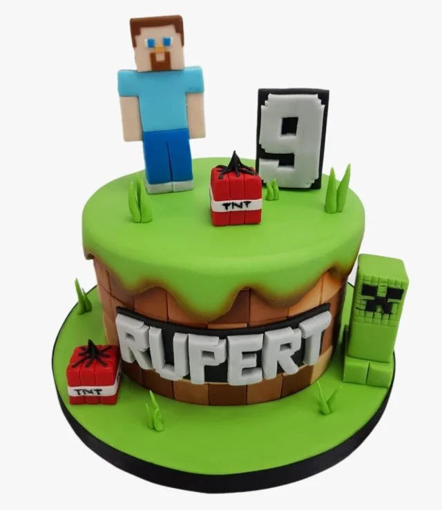 Minecraft Cake By Cake Social
