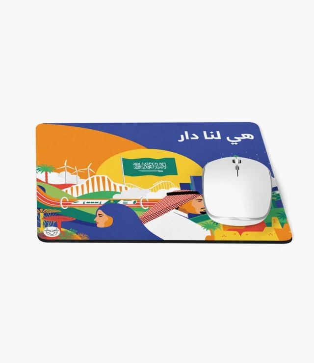 Saudi Flag Mouse Pad