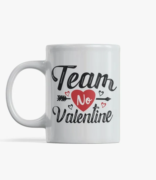 No Valentine Team Mug