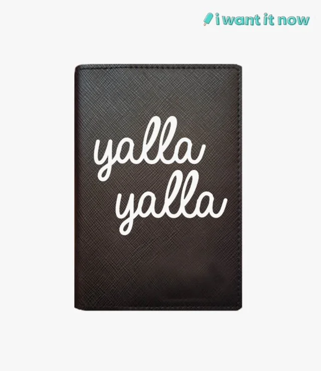 Passport Cover - yalla yalla. By I Want It Now