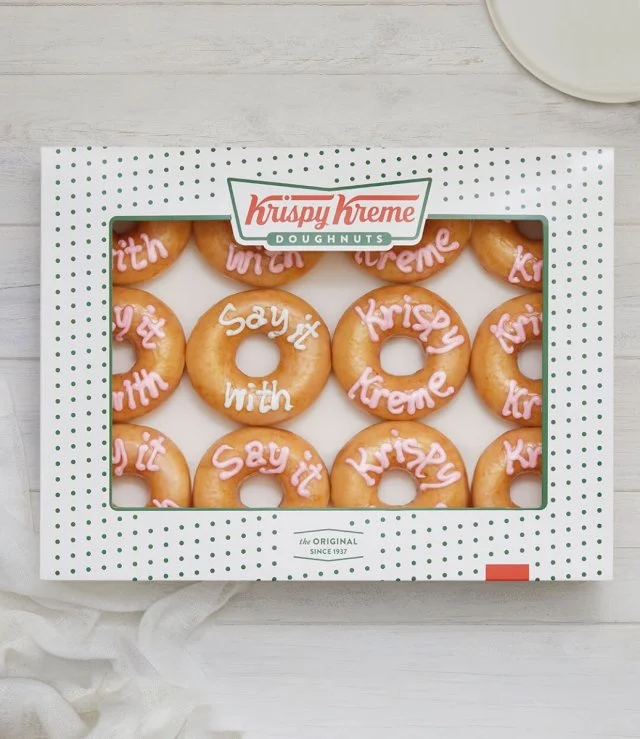 Personalised Box By Krispy Kreme 