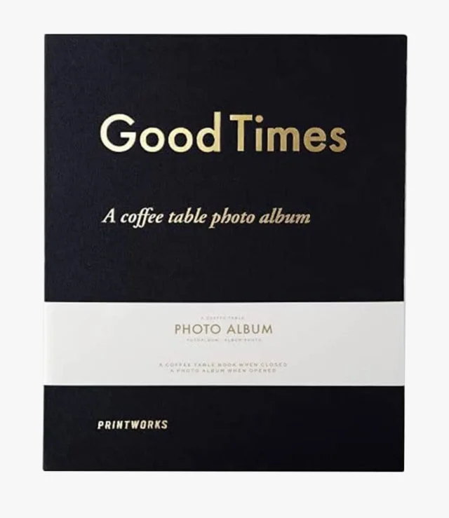 Photo Album - Good Times Black - L
