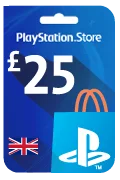 PlayStation Store Gift Card - GBP 25