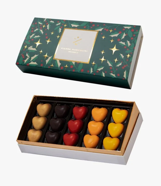 Plumier Hearts Christmas 2022 by Pierre Marcolini
