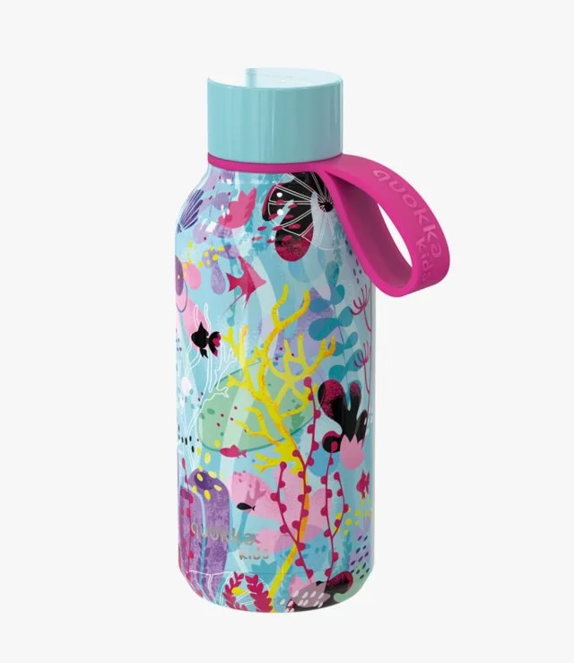 Quokka Kids Thermal SS Bottle Solid With Strap Underwater 330 ml