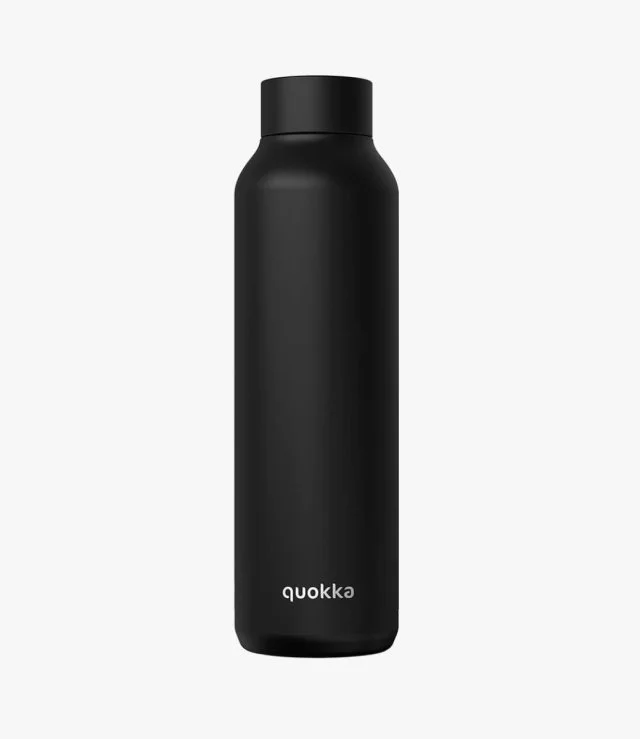 Quokka Thermal Ss Bottle Solid Jet Black 850 Ml              