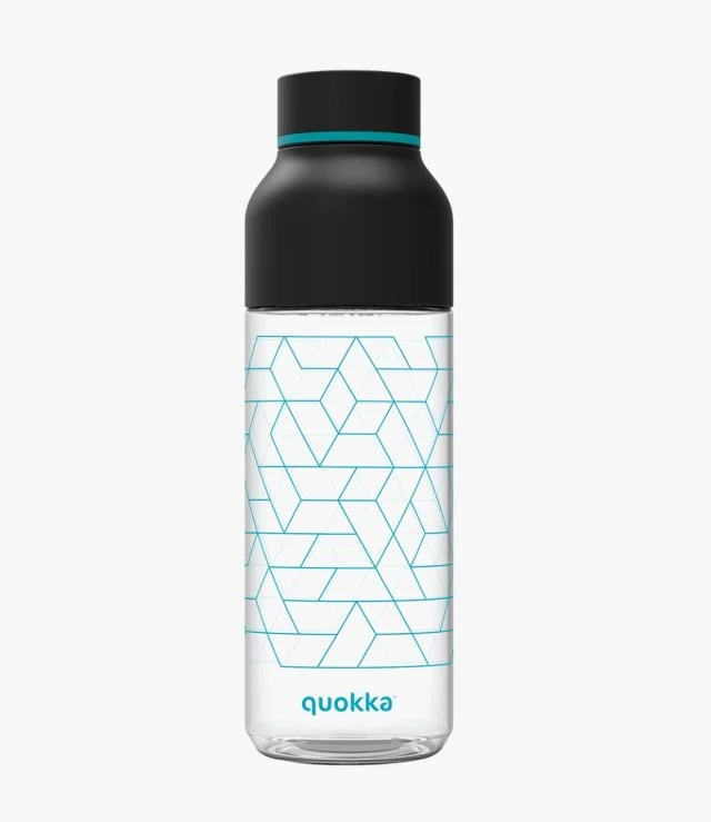 زجاجة مياه تريتان مع غطاء محكم الاغلاق حجم 720 مل تصميم   GEO BLACK 