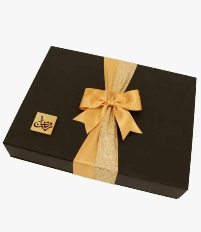 Ramadan Luxury Chocolate Box 435g (Black) by Le Chocolatier Dubai