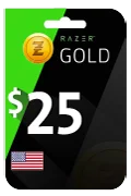 Razer Gold Gift Card - USD 25