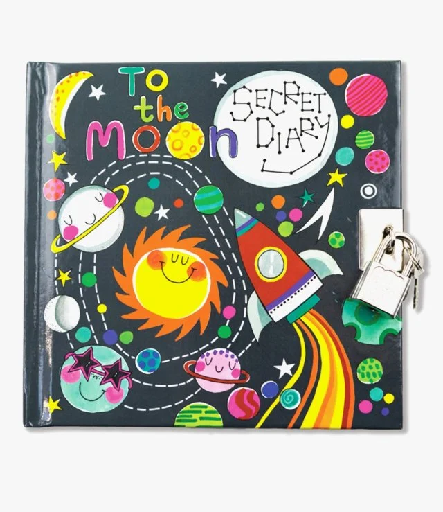 Secret Diary - To The Moon By Rachel Ellen Designs