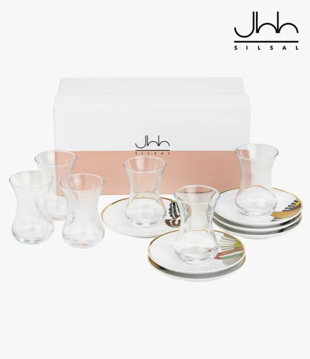 Set of 6 Sarb Teacups By Silsal
