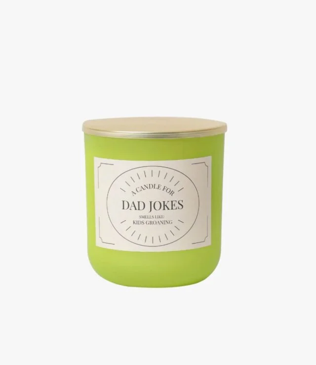 Smells Like Dad Jokes Scented Candle by Lumiere Co