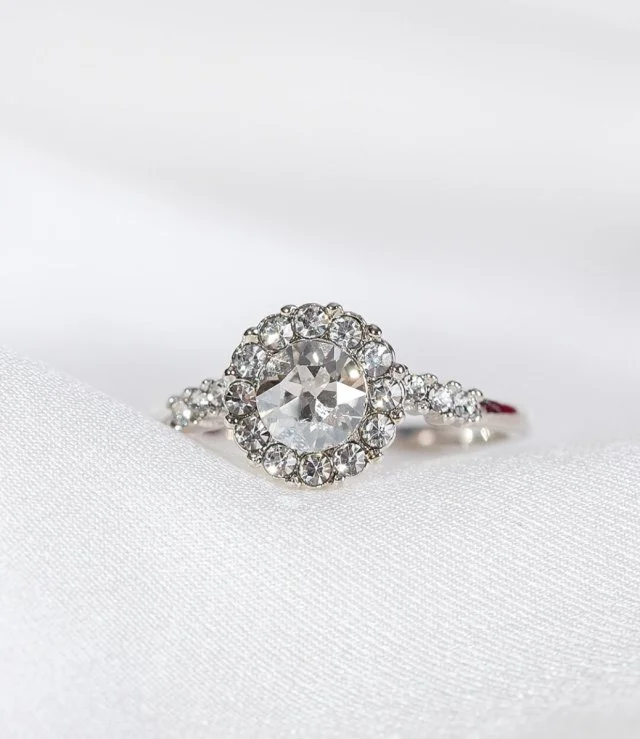Sofia ring-crystal By Lily & Rose