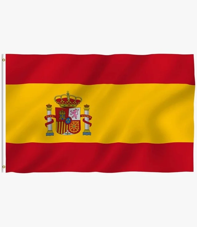 Spain Fabric Flag
