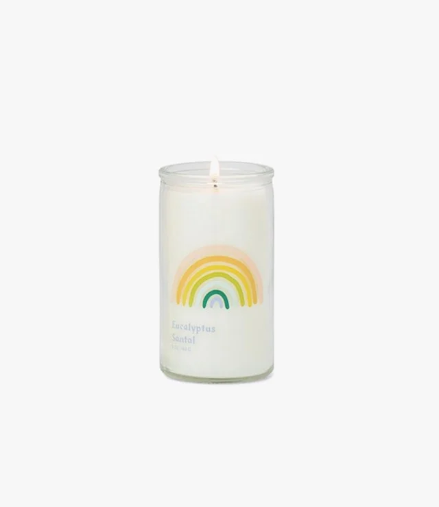 Spark 5 Oz. Rainbow "Love" Candle/Love Intention Eucalyptus Santal by Paddywax