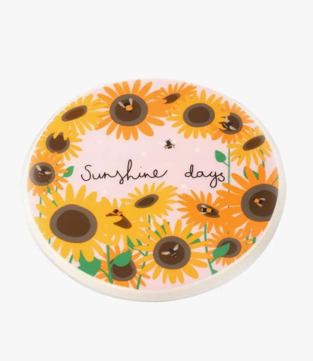 Sunflower Single Coaster by Belly Button