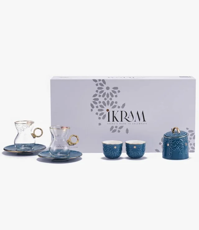 Tea Set - Ikram - Blue